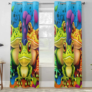 Long Curtains featuring cartoon character design