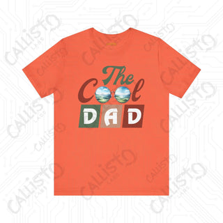 Men’s ’The Cool Dad’ Graphic Shirt with Sunshades Design: Stylish and Fun Apparel for Fathers - Perfect Gift Idea