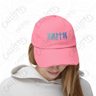 Faith Ephesians 2:8 purple - Hats