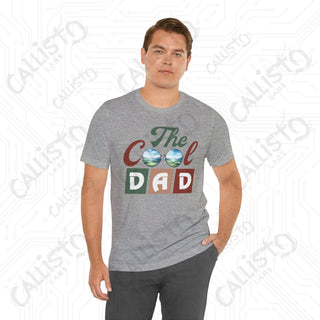 Men’s ’The Cool Dad’ Graphic Shirt with Sunshades Design: Stylish and Fun Apparel for Fathers - Perfect Gift Idea