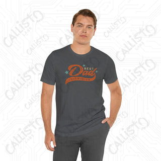 Men’s ’Best Dad in the World’ Graphic Shirt: Celebrate Fatherhood with this Stylish and Heartwarming Tee