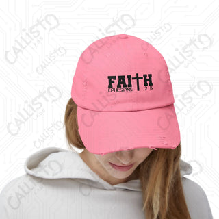 Faith Ephesians 2:8 Black - Hats