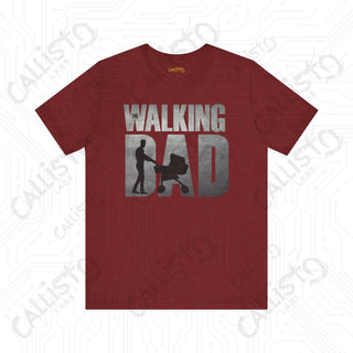 Men’s ’The Walking Dad’ Funny Zombie Shirt: Hilarious Father’s Day Gift Idea for Dads Who Love Zombies