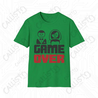 Game Over - Husband and Wife Marriage Humor Men's Softstyle T-Shirt