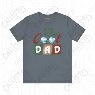 Men’s ’The Cool Dad’ Graphic Shirt with Sunshades Design: Stylish and Fun Apparel for Fathers - Perfect Gift Idea