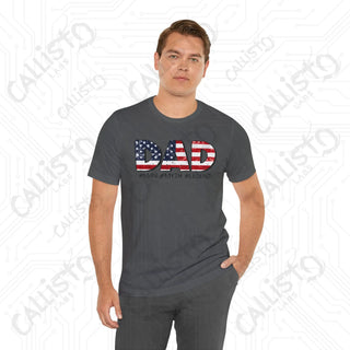 Men’s Patriotic ’DAD #Man #Myth #Legend’ Shirt: Celebrate Dad with Patriotic Pride - Perfect Father’s Day Gift - T-Shirt