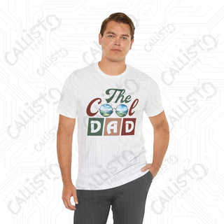 Men’s ’The Cool Dad’ Graphic Shirt with Sunshades Design: Stylish and Fun Apparel for Fathers - Perfect Gift Idea