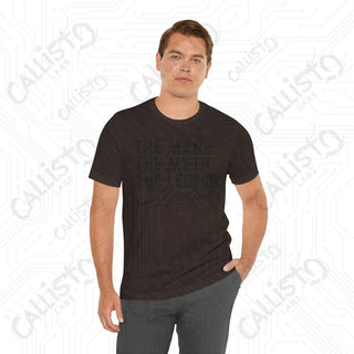 Men’s ’The Man The Myth The Legend’ Stepdad Shirt: Unique Father’s Day Gift for Stepfathers - Funny Dad Tee - T-Shirt