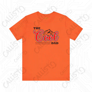 Men’s ’The Cool Dad’ Funny Shirt: Hilarious Dad Joke Tee for Fathers - Perfect Gift for Dads - Orange / XS - T-Shirt