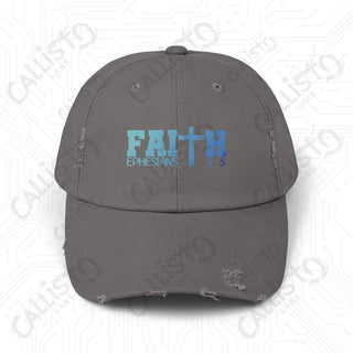 Faith Ephesians 2:8 purple - Nickel / One size - Hats