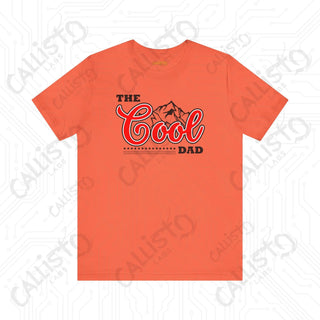 Men’s ’The Cool Dad’ Funny Shirt: Hilarious Dad Joke Tee for Fathers - Perfect Gift for Dads - Coral / XS - T-Shirt