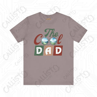 Men’s ’The Cool Dad’ Graphic Shirt with Sunshades Design: Stylish and Fun Apparel for Fathers - Perfect Gift Idea