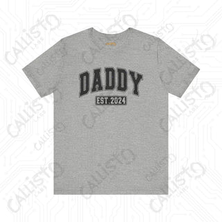 Men’s Galaxy ’DADDY Est 2024’ Shirt: Perfect Gift for New Dads Dad-to-Be or Father’s Day - Stylish and