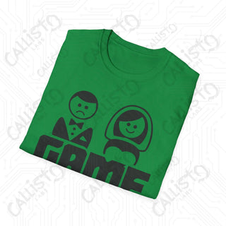 Game Over - Husband and Wife Marriage Humor Men's Softstyle T-Shirt