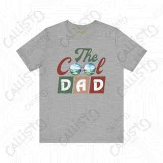 Men’s ’The Cool Dad’ Graphic Shirt with Sunshades Design: Stylish and Fun Apparel for Fathers - Perfect Gift Idea