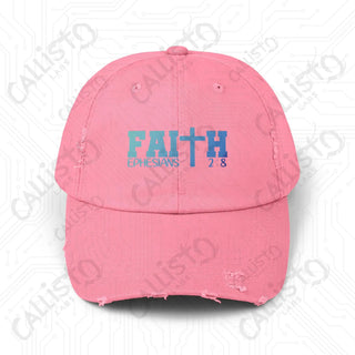 Faith Ephesians 2:8 purple - True Pink / One size - Hats