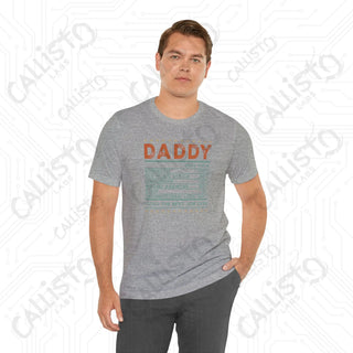 Men’s ’Daddy’ Daily Nutrition Value Dad Graphic Shirt: A Playful and Practical Gift for Father’s Day - T-Shirt