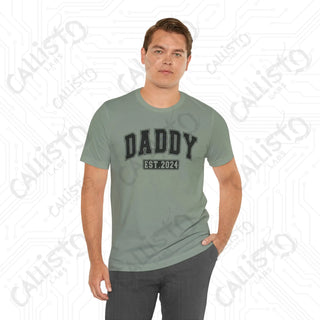 Men’s Galaxy ’DADDY Est 2024’ Shirt: Perfect Gift for New Dads Dad-to-Be or Father’s Day - Stylish and