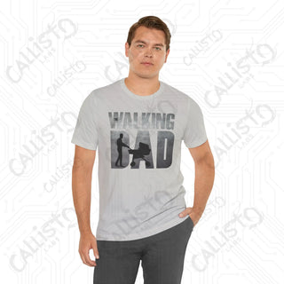 Men’s ’The Walking Dad’ Funny Zombie Shirt: Hilarious Father’s Day Gift Idea for Dads Who Love Zombies - T-Shirt