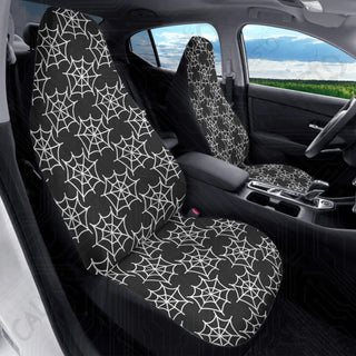 Premium Spider Web Seat Covers Cars | Durable Polyester & Stretch Fabric | Elastic Backing | Secure Fit | Customizable