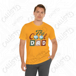 Men’s ’The Cool Dad’ Graphic Shirt with Sunshades Design: Stylish and Fun Apparel for Fathers - Perfect Gift Idea