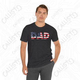 Men’s Patriotic ’DAD #Man #Myth #Legend’ Shirt: Celebrate Dad with Patriotic Pride - Perfect Father’s Day Gift - T-Shirt