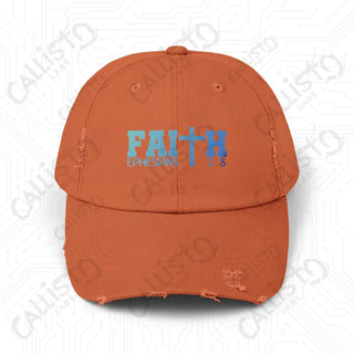 Faith Ephesians 2:8 purple - Burnt Orange / One size - Hats