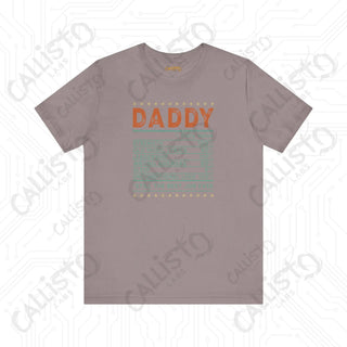 Men’s ’Daddy’ Daily Nutrition Value Dad Graphic Shirt: A Playful and Practical Gift for Father’s Day - Pebble