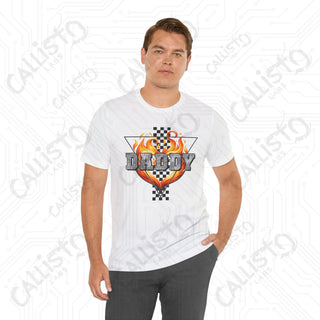 Men’s Flame ’DADDY’ Shirt: Bold and Stylish Tee for Fathers Dads and Cool Dudes - Perfect Gift for Him - T-Shirt