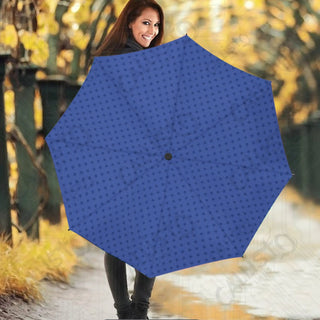 Hero’s Canopy: Blue Comic-Themed Automatic Umbrella | Quick Open & Close - Size