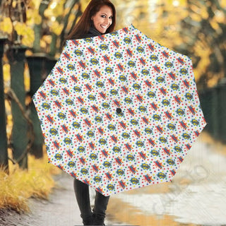 POW! Impact: Themed Automatic Umbrella | Quick Open & Close - Size