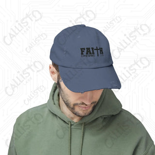 Faith Ephesians 2:8 Black - Hats