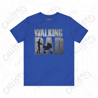 Men’s ’The Walking Dad’ Funny Zombie Shirt: Hilarious Father’s Day Gift Idea for Dads Who Love Zombies - True