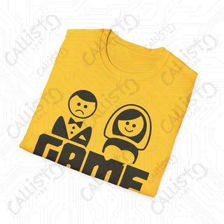 Game Over - Husband and Wife Marriage Humor Men's Softstyle T-Shirt