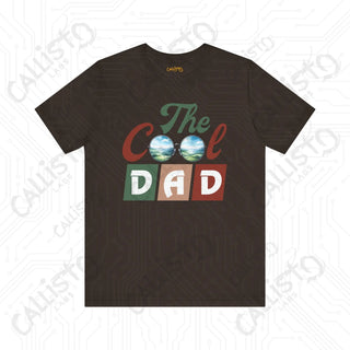 Men’s ’The Cool Dad’ Graphic Shirt with Sunshades Design: Stylish and Fun Apparel for Fathers - Perfect Gift Idea