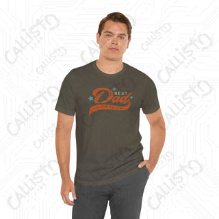 Men’s ’Best Dad in the World’ Graphic Shirt: Celebrate Fatherhood with this Stylish and Heartwarming Tee