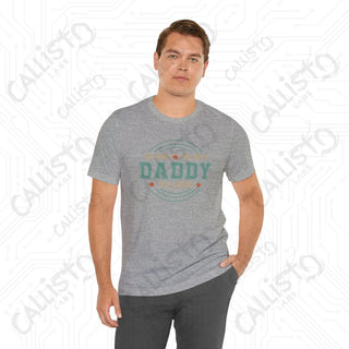 Men’s ’Daddy - The Man The Myth The Legend’ Graphic Shirt Celebrate Fatherhood Stylish Humorous Tee for Dads