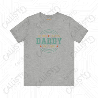 Men’s ’Daddy - The Man The Myth The Legend’ Graphic Shirt Celebrate Fatherhood Stylish Humorous Tee for Dads