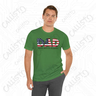 Men’s Patriotic ’DAD #Man #Myth #Legend’ Shirt: Celebrate Dad with Patriotic Pride - Perfect Father’s Day Gift - T-Shirt