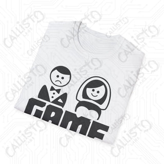 Game Over - Husband and Wife Marriage Humor Men's Softstyle T-Shirt