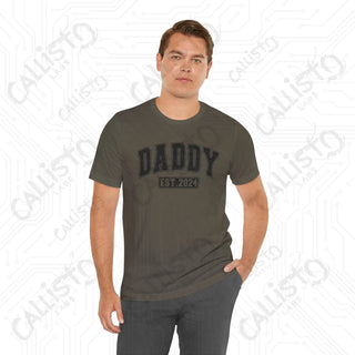 Men’s Galaxy ’DADDY Est 2024’ Shirt: Perfect Gift for New Dads Dad-to-Be or Father’s Day - Stylish and