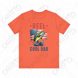 Men’s ’REEL Cool Dad Joke’ Funny Shirt: Hilarious Fishing-Inspired Tee for Dads - Perfect Father’s Day Gift