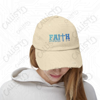 Faith Ephesians 2:8 purple - Hats