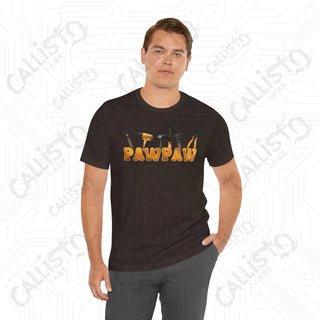 Men’s Graphic Shirt - PAWPAW with Tools Design: Cool and Practical Apparel for Grandpa - T-Shirt