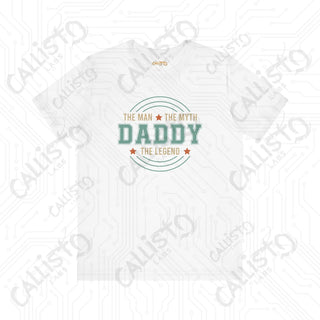 Men’s ’Daddy - The Man The Myth The Legend’ Graphic Shirt Celebrate Fatherhood Stylish Humorous Tee for Dads