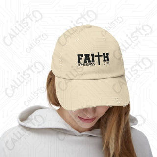 Faith Ephesians 2:8 Black - Hats