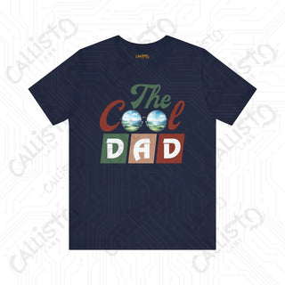 Men’s ’The Cool Dad’ Graphic Shirt with Sunshades Design: Stylish and Fun Apparel for Fathers - Perfect Gift Idea