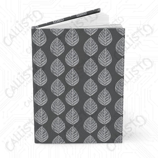 Plant Leaf Daily Notebook Hardcover Journal Matte - Journal - Paper products