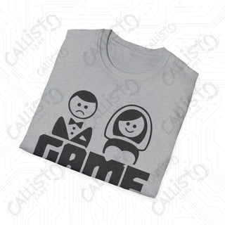 Game Over - Husband and Wife Marriage Humor Men's Softstyle T-Shirt