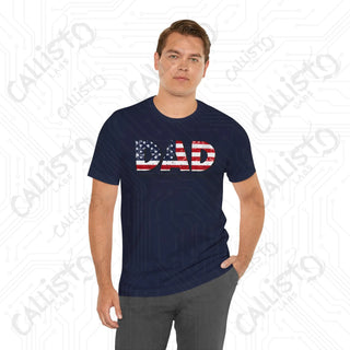 Men’s Patriotic ’DAD #Man #Myth #Legend’ Shirt: Celebrate Dad with Patriotic Pride - Perfect Father’s Day Gift - T-Shirt